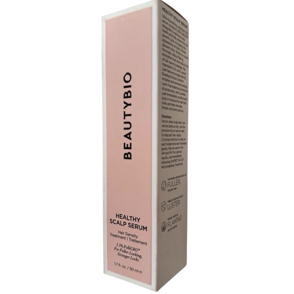 BeautyBio Healthy Scalp Serum 1.7oz Hair Density Treatment Sealed In Box